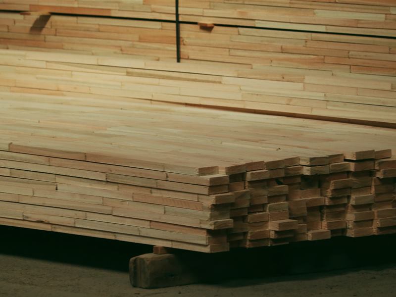 Tablas secas de eucalipto
